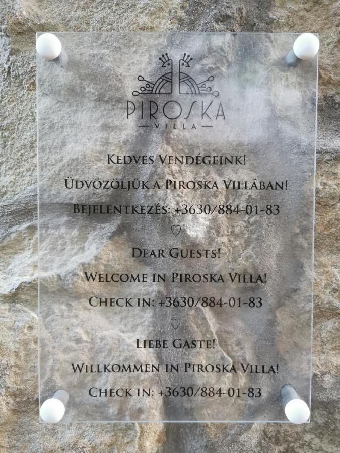 Piroska Villa Hévíz Eksteriør billede